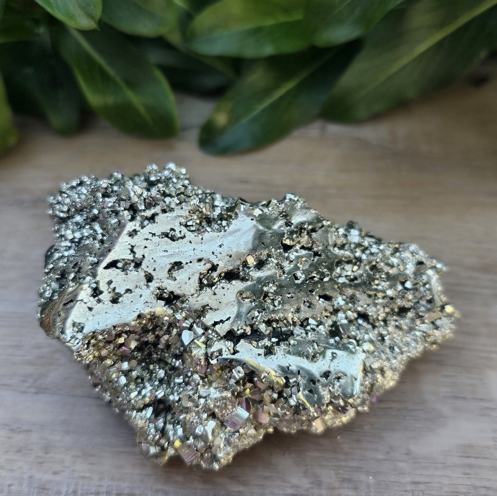 Pyrite Crystal Cluster - Picture 4 of 5